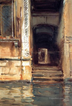 John Singer Sargent Painting - Puerta veneciana John Singer Sargent